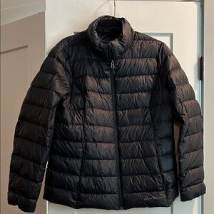 Eddie Bauer Quilted Black Jacket